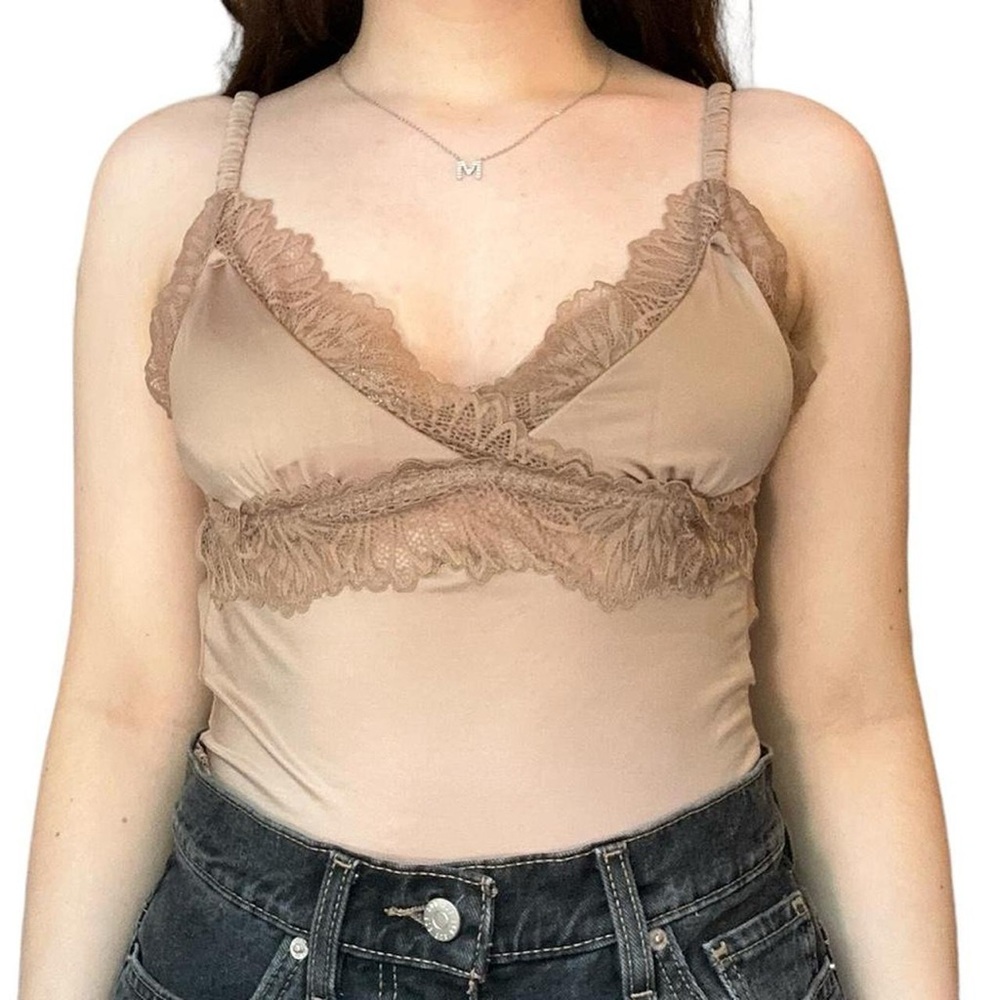 Abercrombie Satin Bodysuit